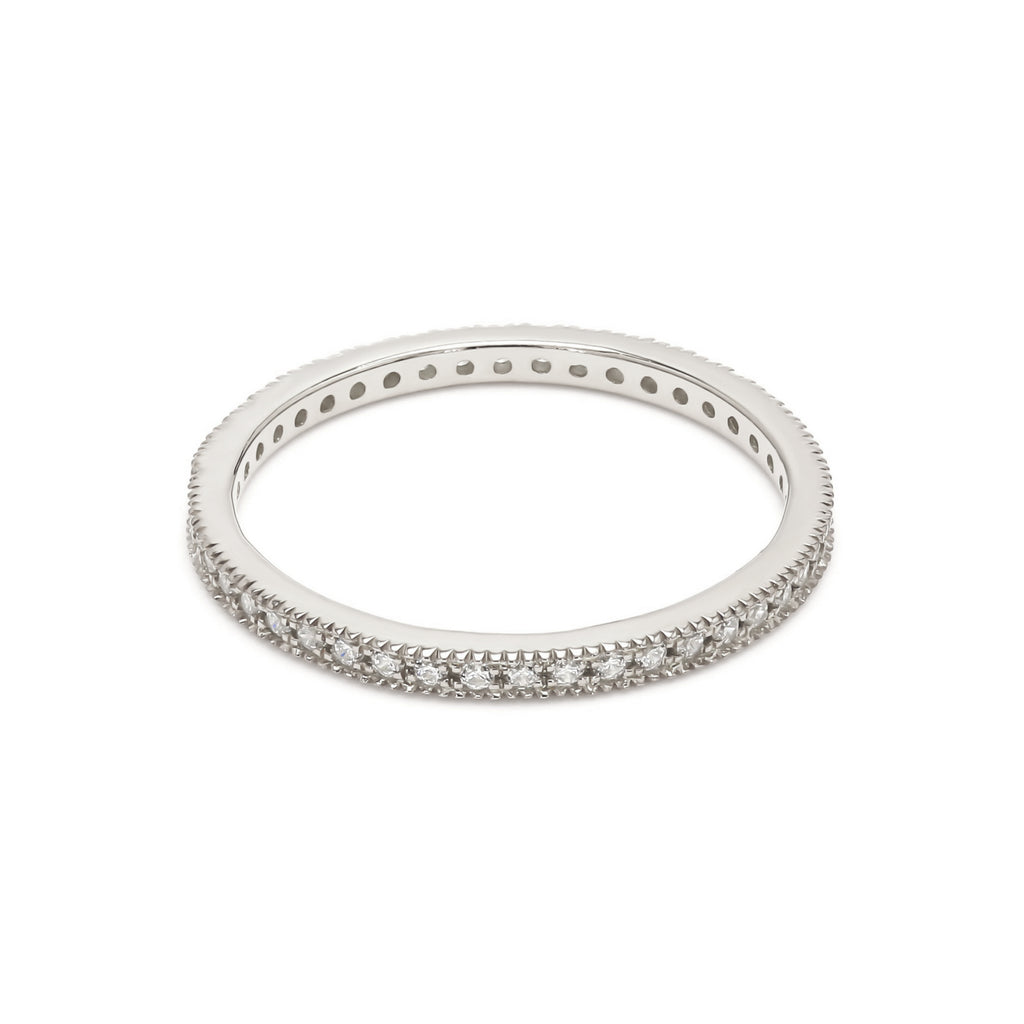 0.26 ct. tw. Round Cut Lab Grown Diamond Eternity Band R54046-0.25CT