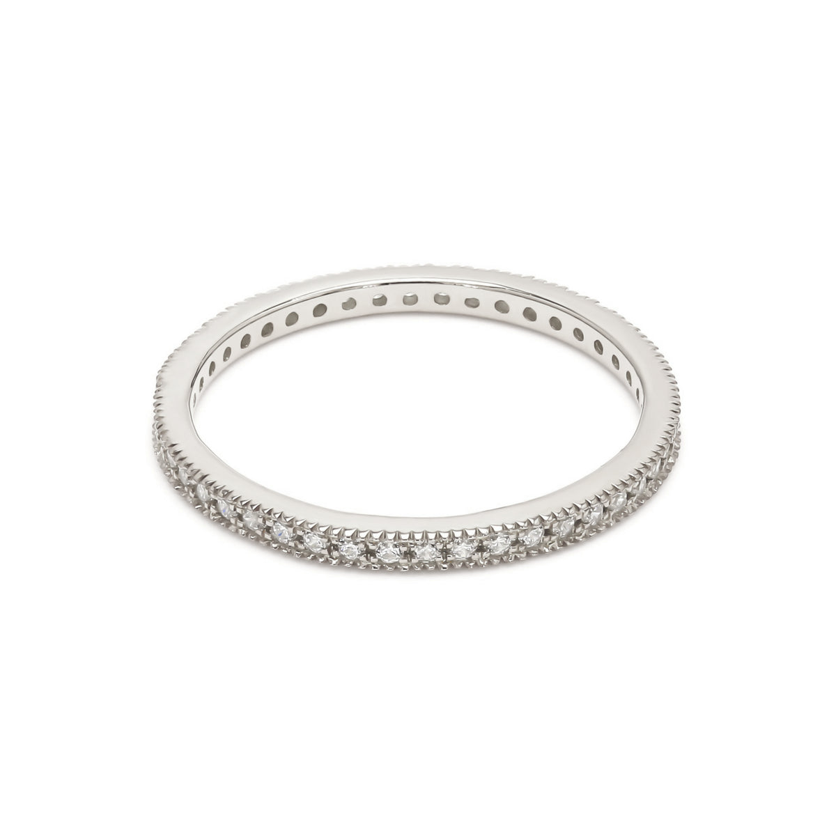 0.26 ct. tw. Round Cut Lab Grown Diamond Eternity Band R54046-0.25CT