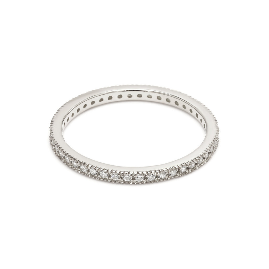 0.26 ct. tw. Round Cut Lab Grown Diamond Eternity Band R54046-0.25CT