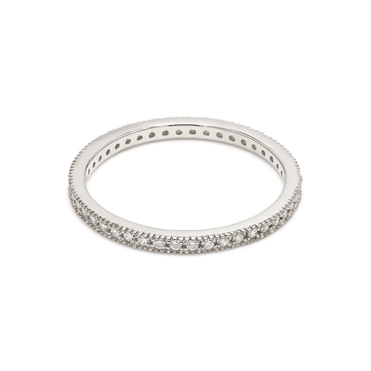 0.26 ct. tw. Round Cut Lab Grown Diamond Eternity Band R54046-0.25CT