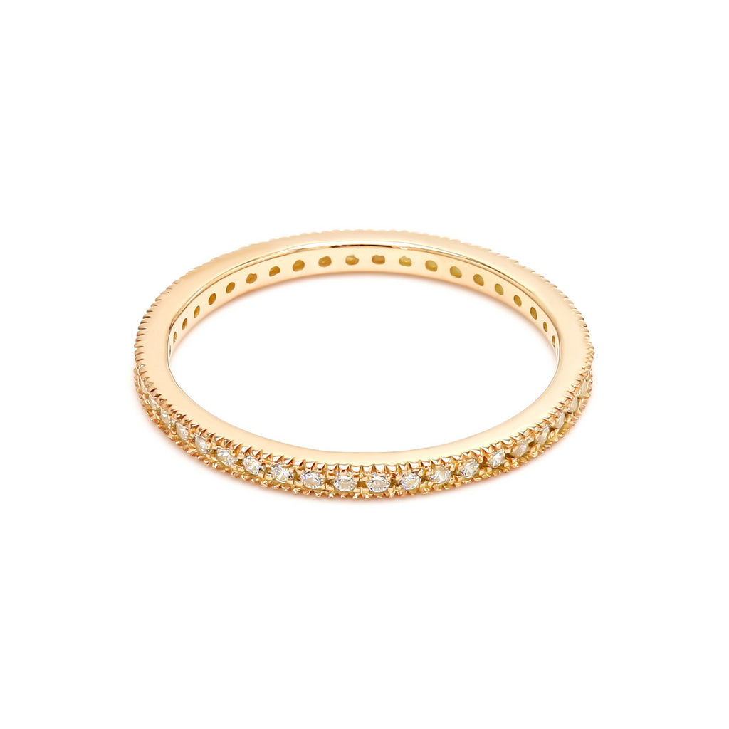 0.26 ct. tw. Round Cut Lab Grown Diamond Eternity Band R54046-0.25CT
