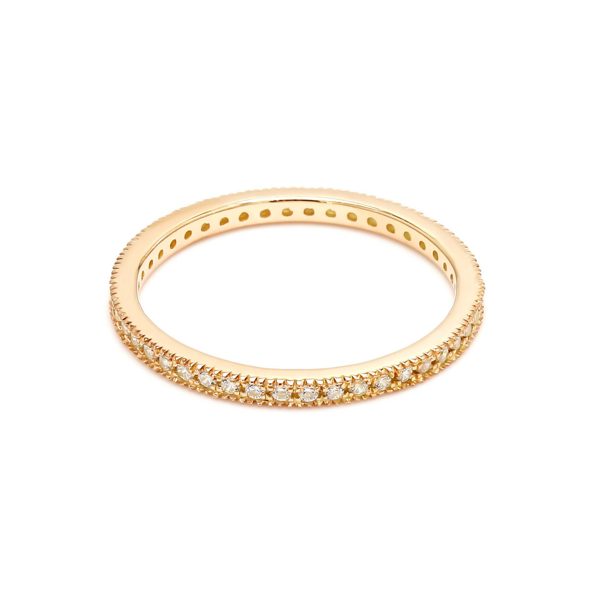 0.26 ct. tw. Round Cut Lab Grown Diamond Eternity Band R54046-0.25CT