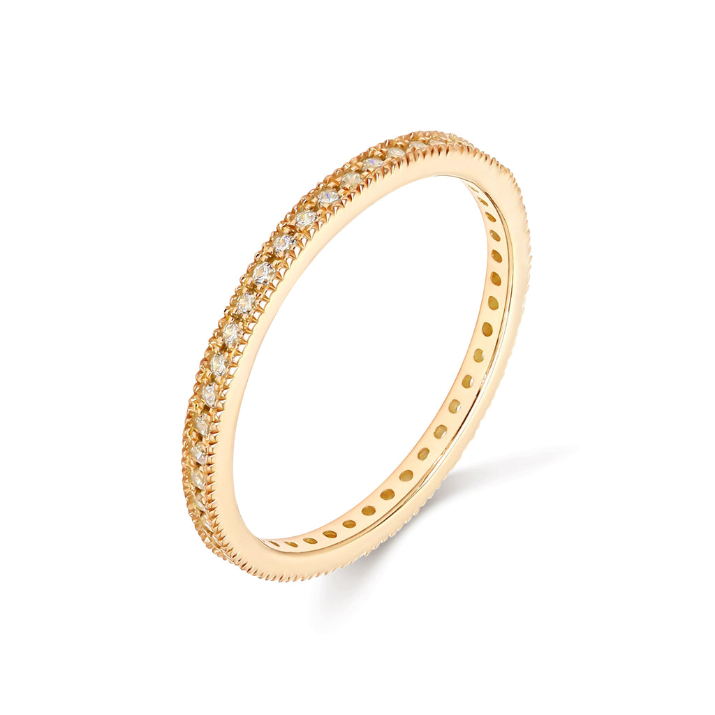 0.26 ct. tw. Round Cut Lab Grown Diamond Eternity Band R54046-0.25CT