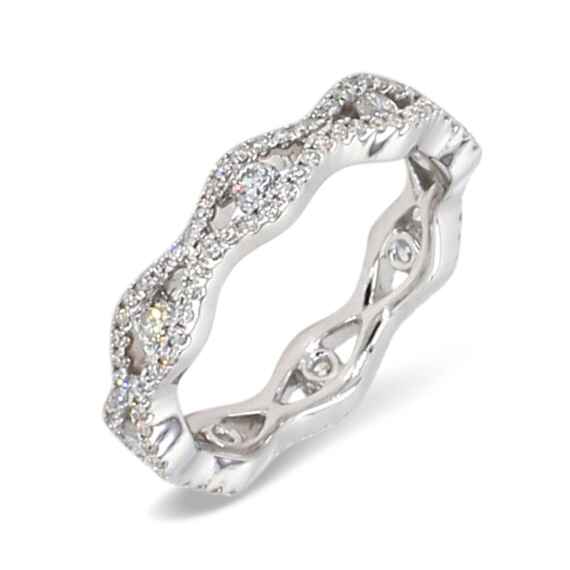 1.06 ct. tw. Round Cut Lab Grown Diamond Eternity Band R54101