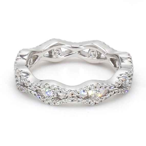 1.06 ct. tw. Round Cut Lab Grown Diamond Eternity Band R54101