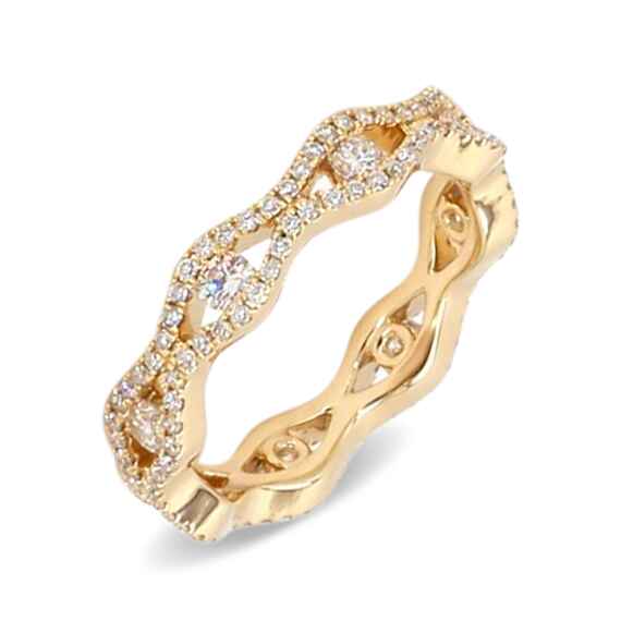 1.06 ct. tw. Round Cut Lab Grown Diamond Eternity Band R54101
