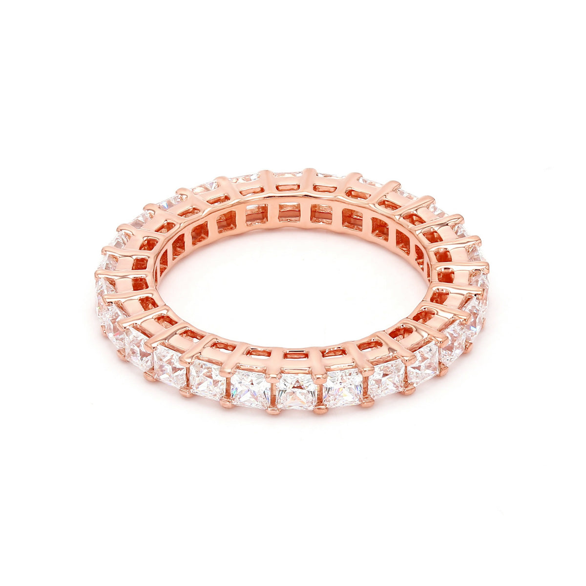 2.48 ct. tw. Princess Cut Lab Grown Diamond Eternity Band R54316