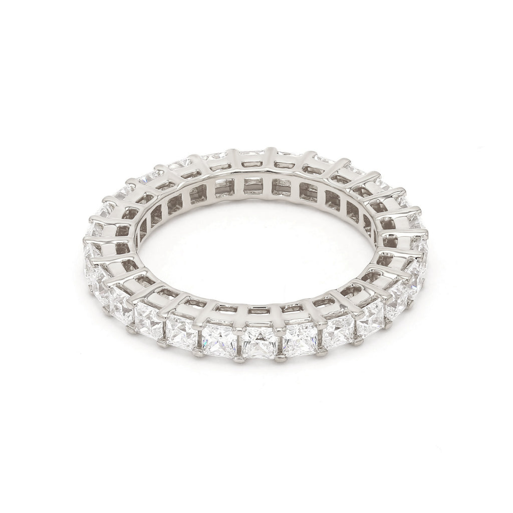 2.48 ct. tw. Princess Cut Lab Grown Diamond Eternity Band R54316