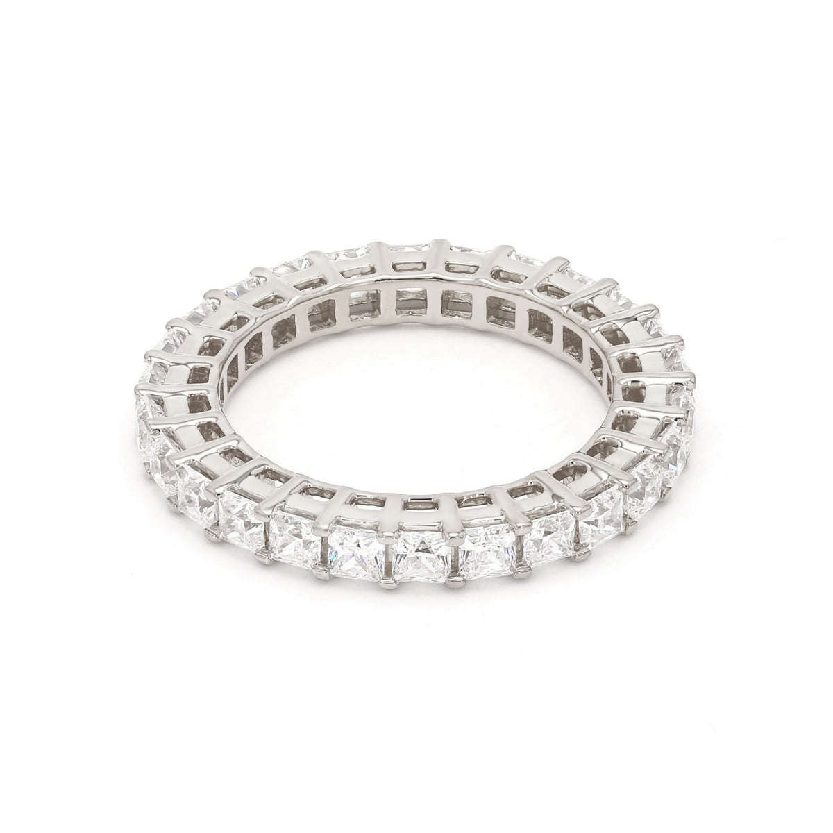 2.48 ct. tw. Princess Cut Lab Grown Diamond Eternity Band R54316