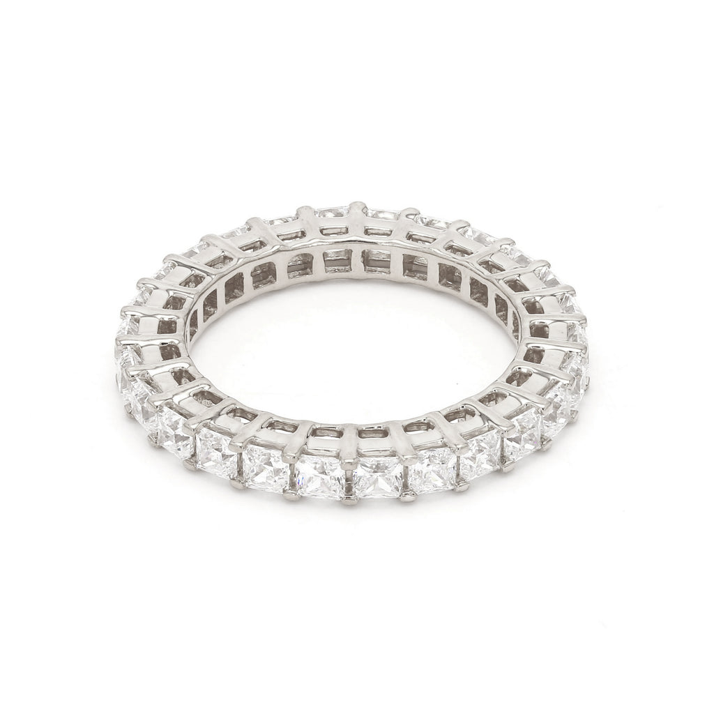 2.48 ct. tw. Princess Cut Lab Grown Diamond Eternity Band R54316