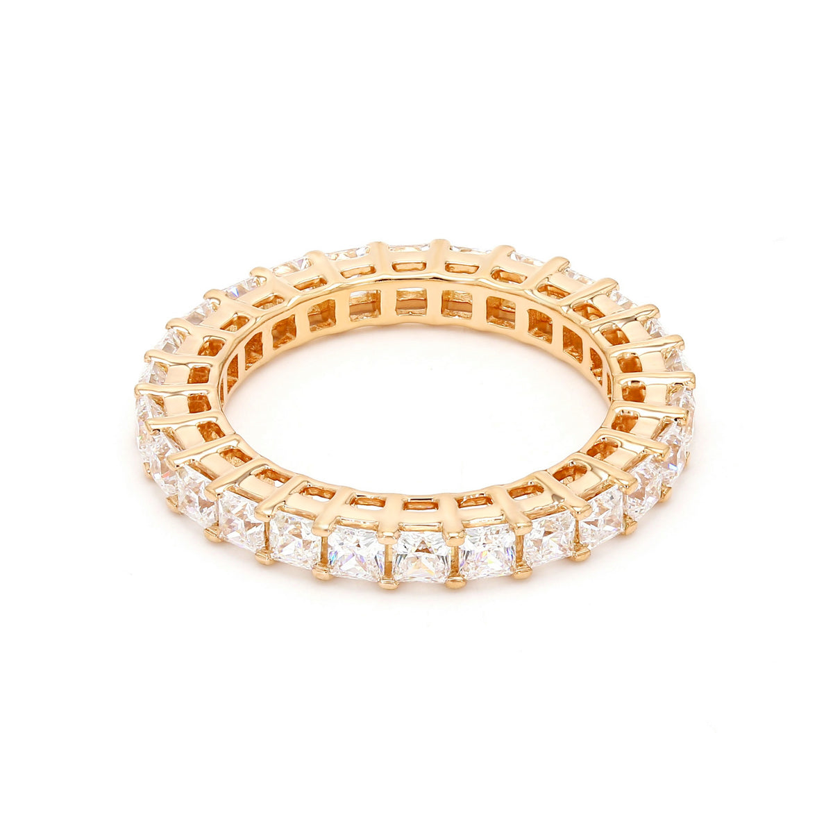 2.48 ct. tw. Princess Cut Lab Grown Diamond Eternity Band R54316
