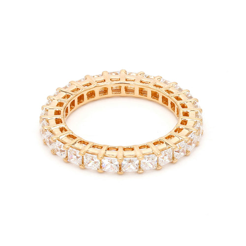 2.48 ct. tw. Princess Cut Lab Grown Diamond Eternity Band R54316