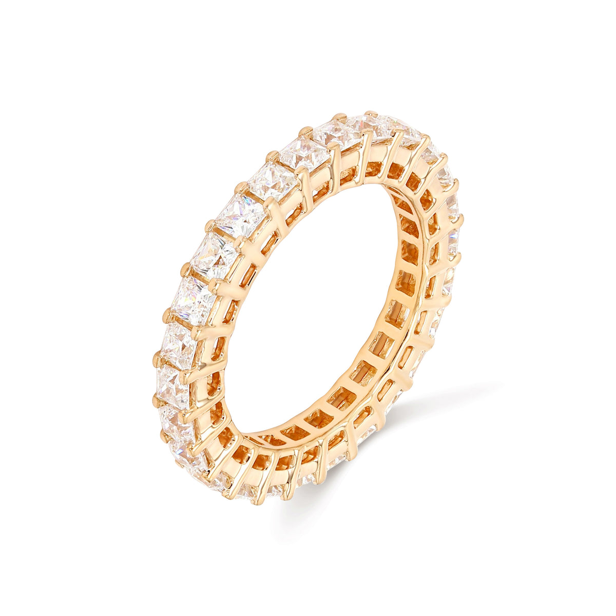 2.48 ct. tw. Princess Cut Lab Grown Diamond Eternity Band R54316
