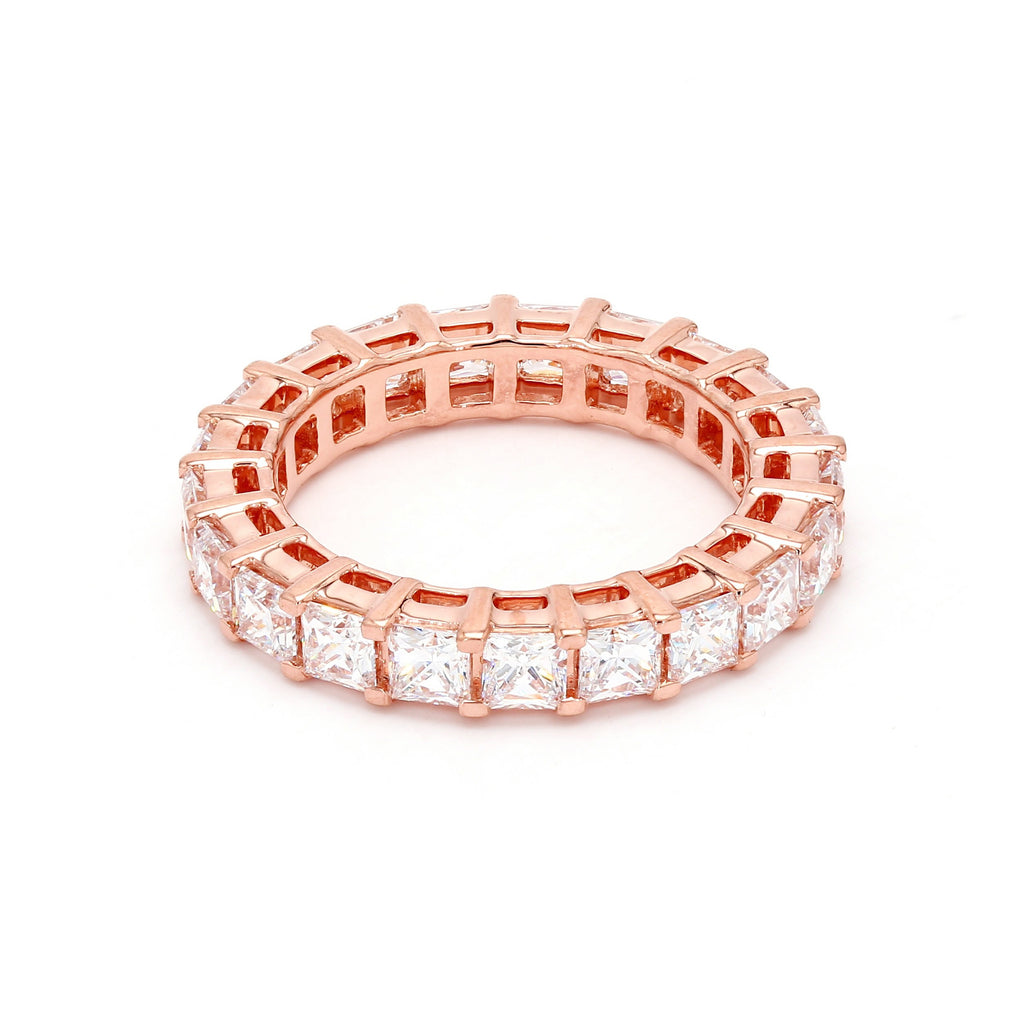 5.55 ct. tw. Princess Cut Lab Grown Diamond Eternity Band R54317