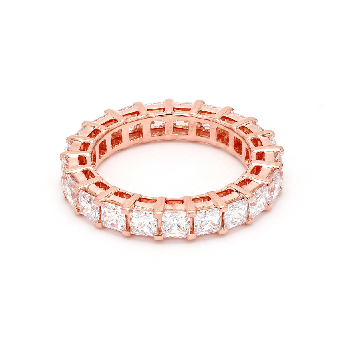 5.55 ct. tw. Princess Cut Lab Grown Diamond Eternity Band R54317