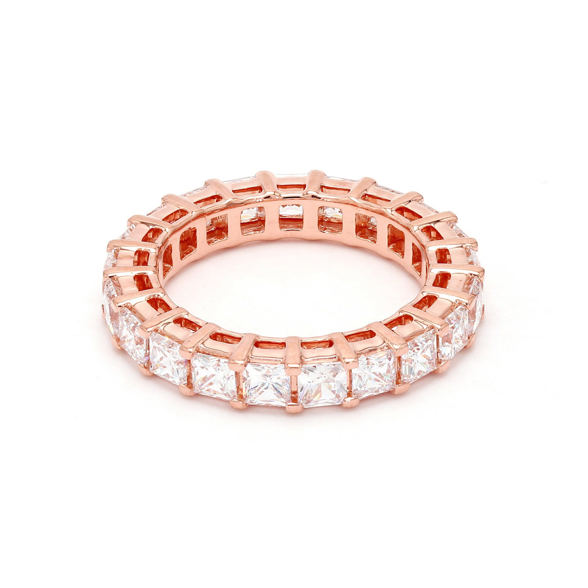 5.55 ct. tw. Princess Cut Lab Grown Diamond Eternity Band R54317