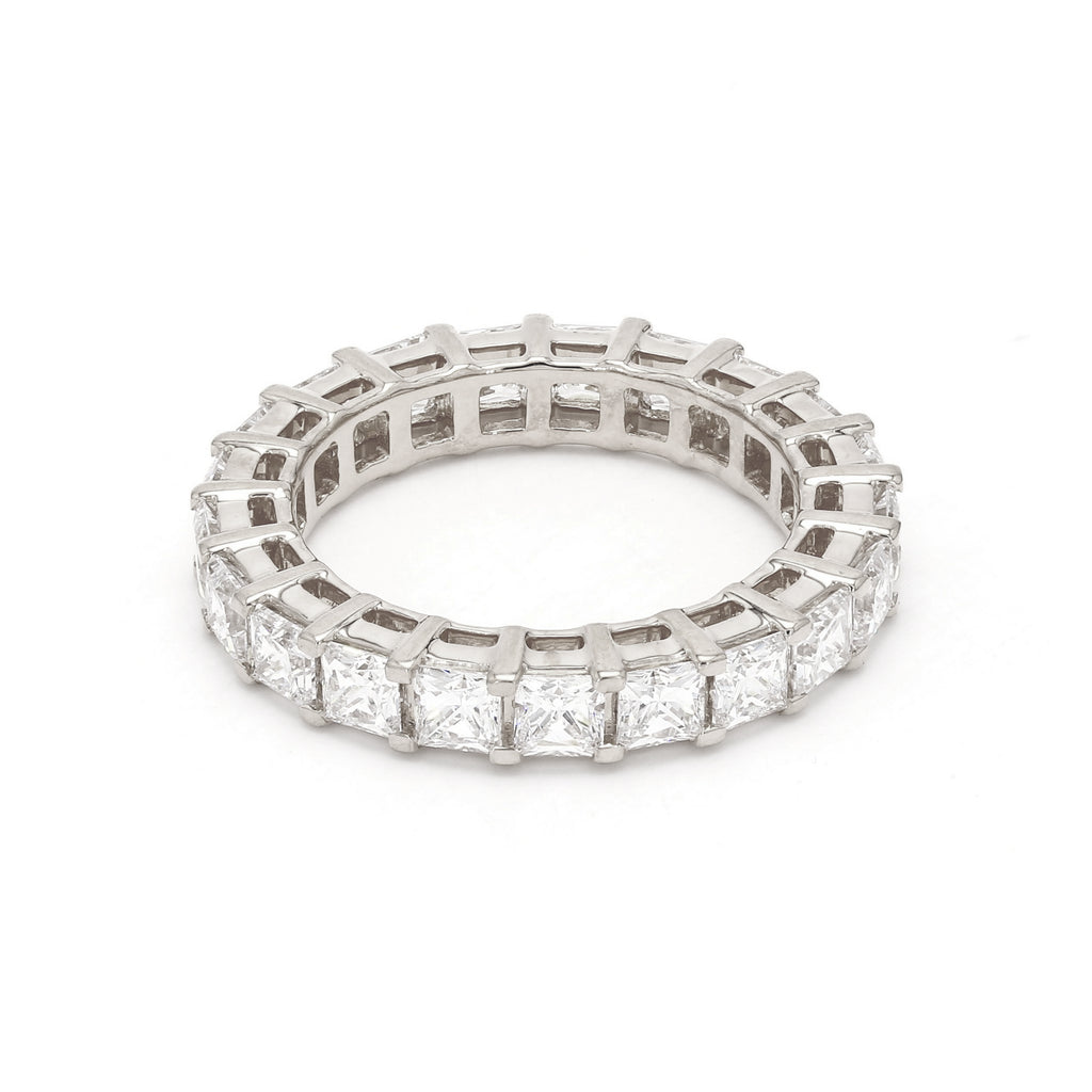 5.55 ct. tw. Princess Cut Lab Grown Diamond Eternity Band R54317