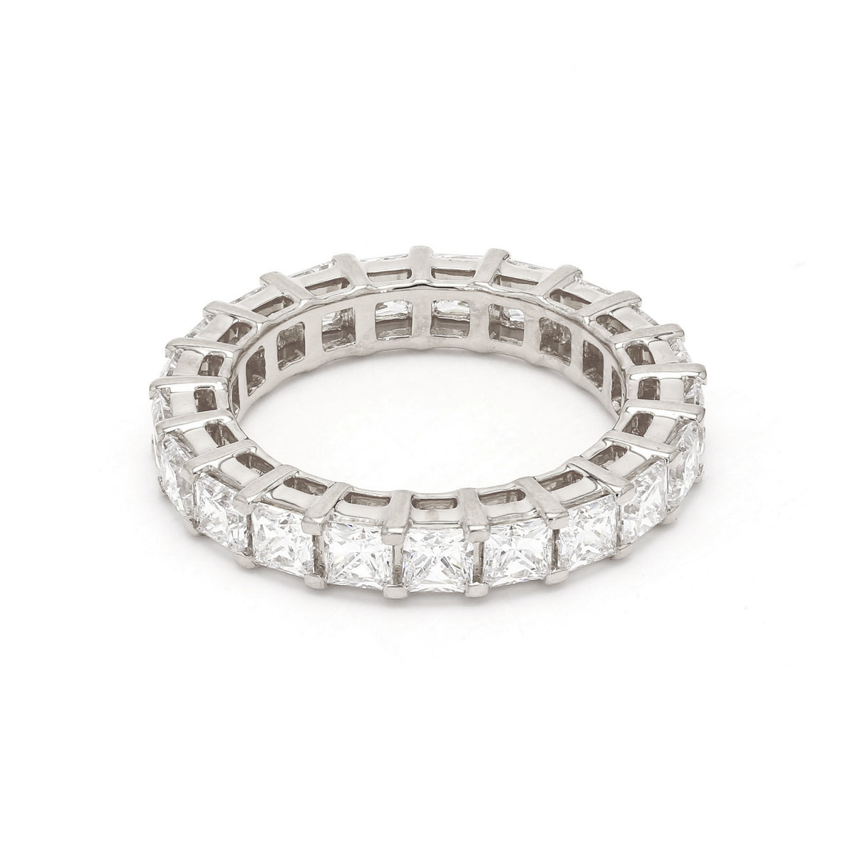5.55 ct. tw. Princess Cut Lab Grown Diamond Eternity Band R54317