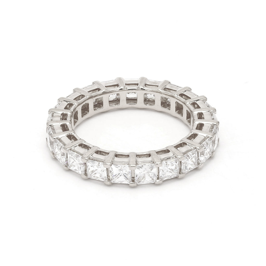 5.55 ct. tw. Princess Cut Lab Grown Diamond Eternity Band R54317