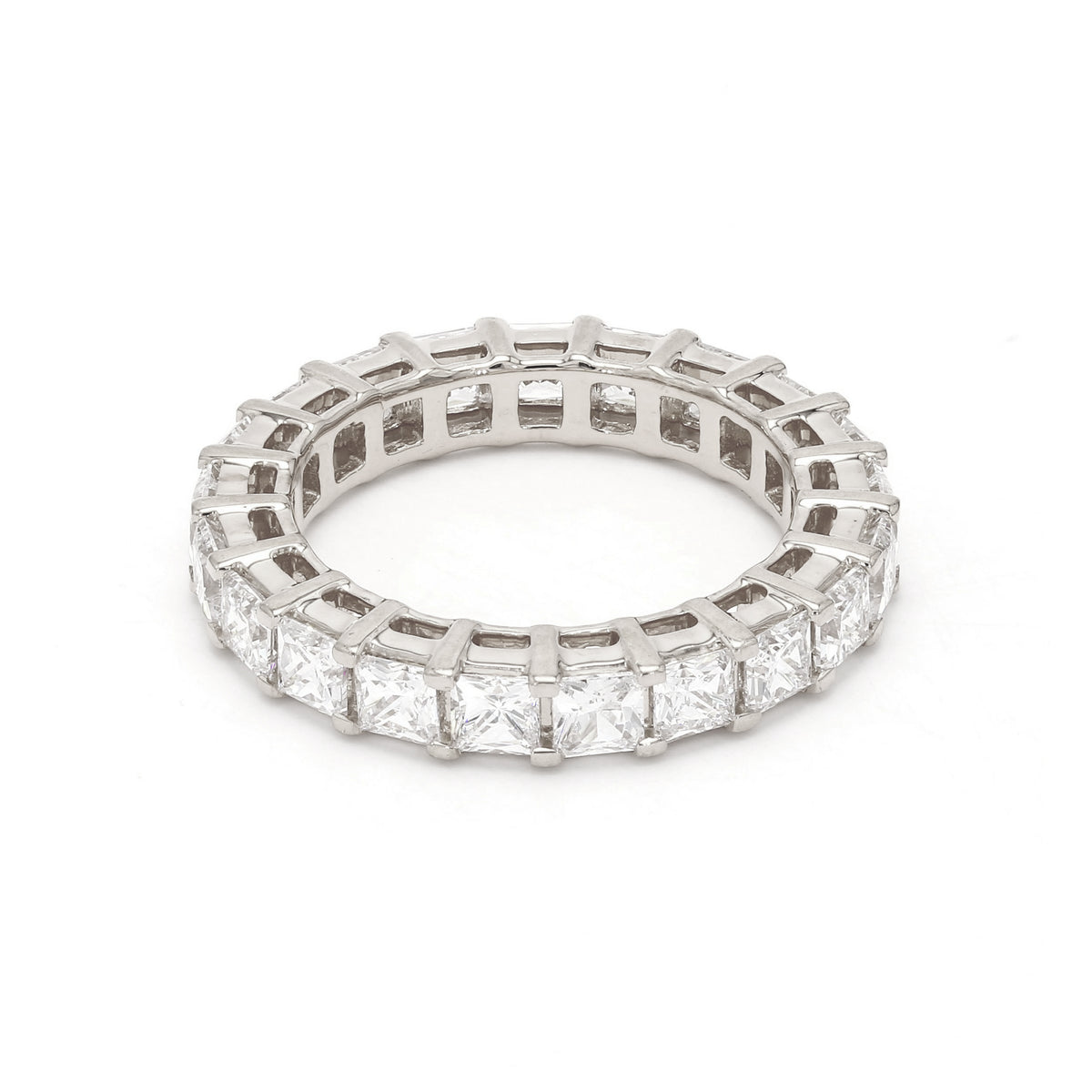 5.55 ct. tw. Princess Cut Lab Grown Diamond Eternity Band R54317