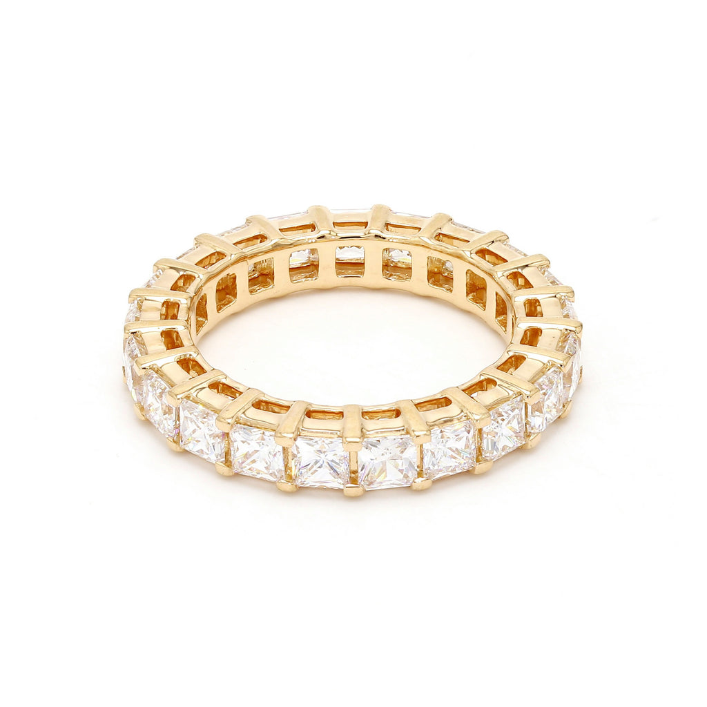 5.55 ct. tw. Princess Cut Lab Grown Diamond Eternity Band R54317