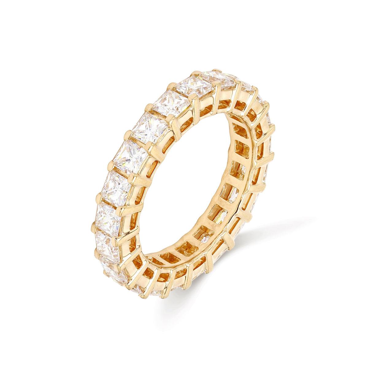 5.55 ct. tw. Princess Cut Lab Grown Diamond Eternity Band R54317