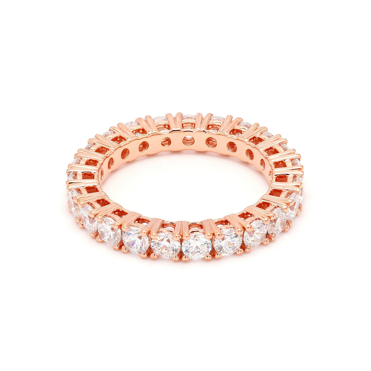 3.82 ct. tw. Round Cut Lab Grown Diamond Eternity Band R54325C
