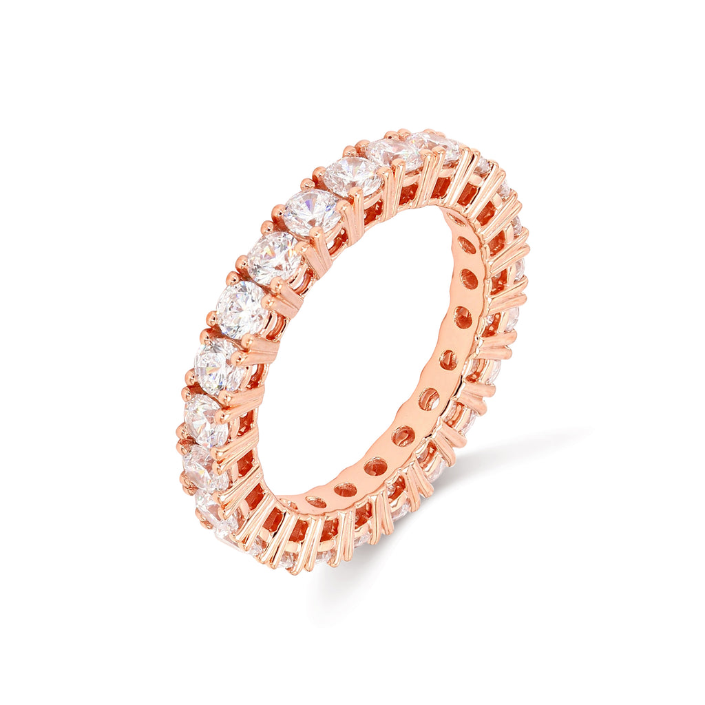 3.82 ct. tw. Round Cut Lab Grown Diamond Eternity Band R54325C
