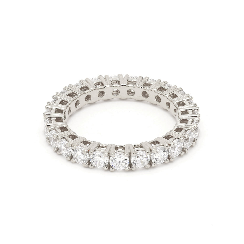 3.51 ct. tw. Round Cut Lab Grown Diamond Eternity Band R54325-3.50CTB