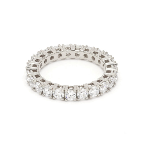 3.51 ct. tw. Round Cut Lab Grown Diamond Eternity Band R54325-3.50CTB