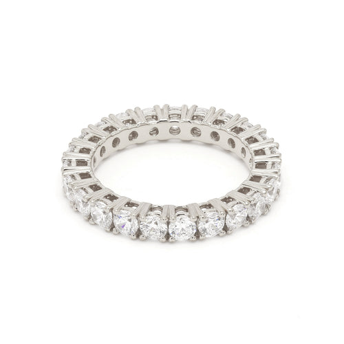 2.42 ct. tw. Round Cut Lab Grown Diamond Eternity Band R54325-2.33CTB