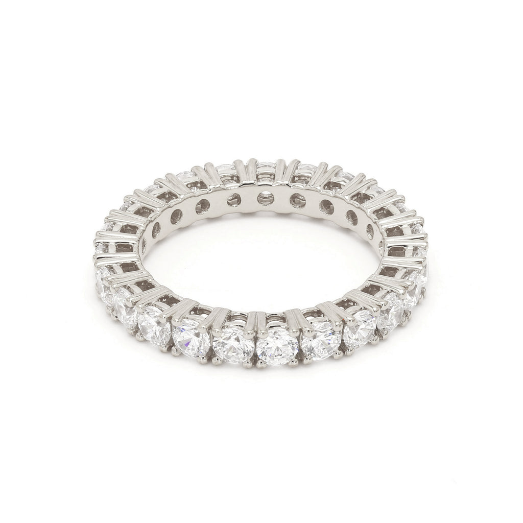 3.51 ct. tw. Round Cut Lab Grown Diamond Eternity Band R54325-3.50CTB