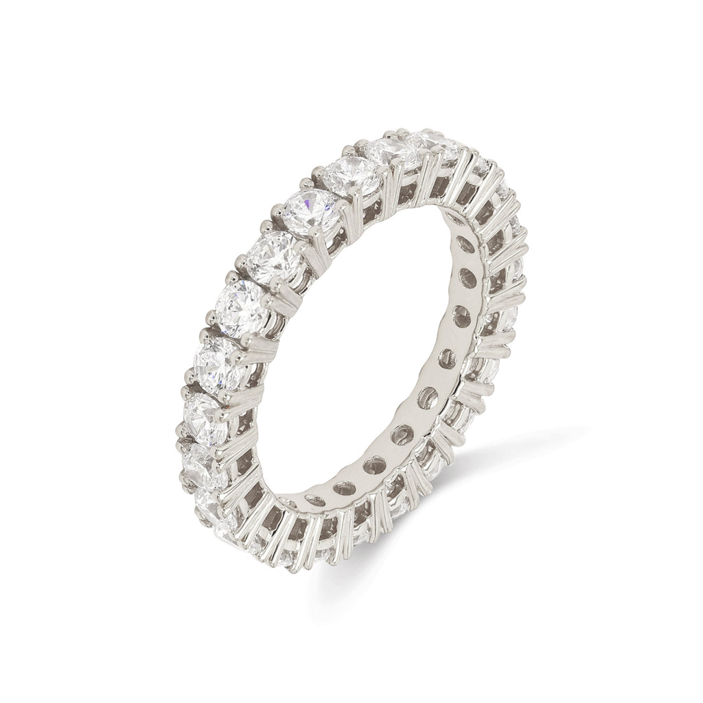3.82 ct. tw. Round Cut Lab Grown Diamond Eternity Band R54325C