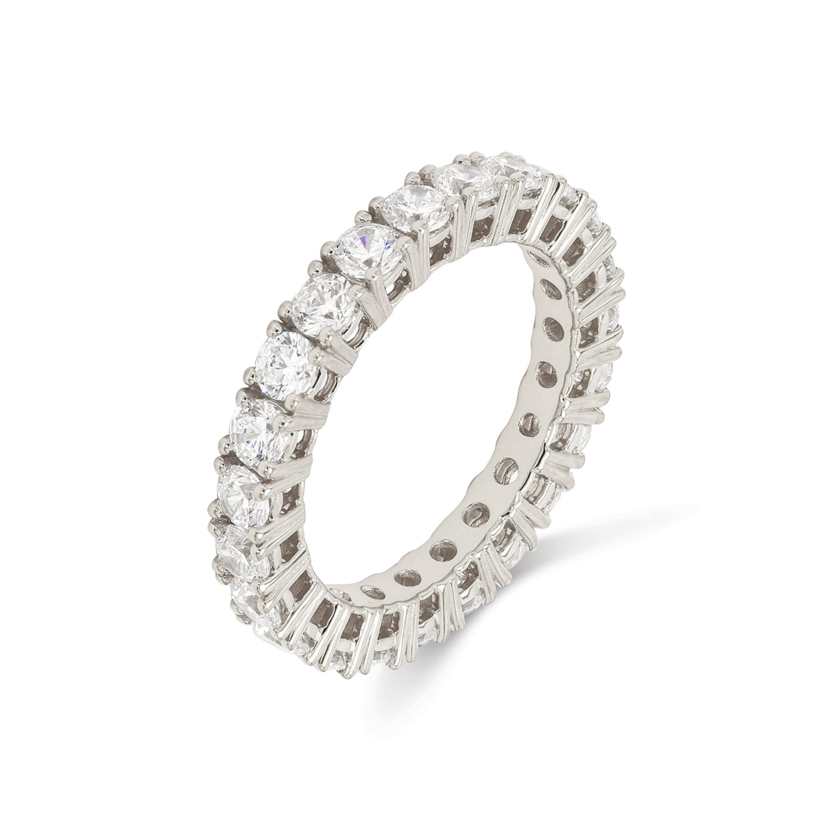 3.82 ct. tw. Round Cut Lab Grown Diamond Eternity Band R54325C