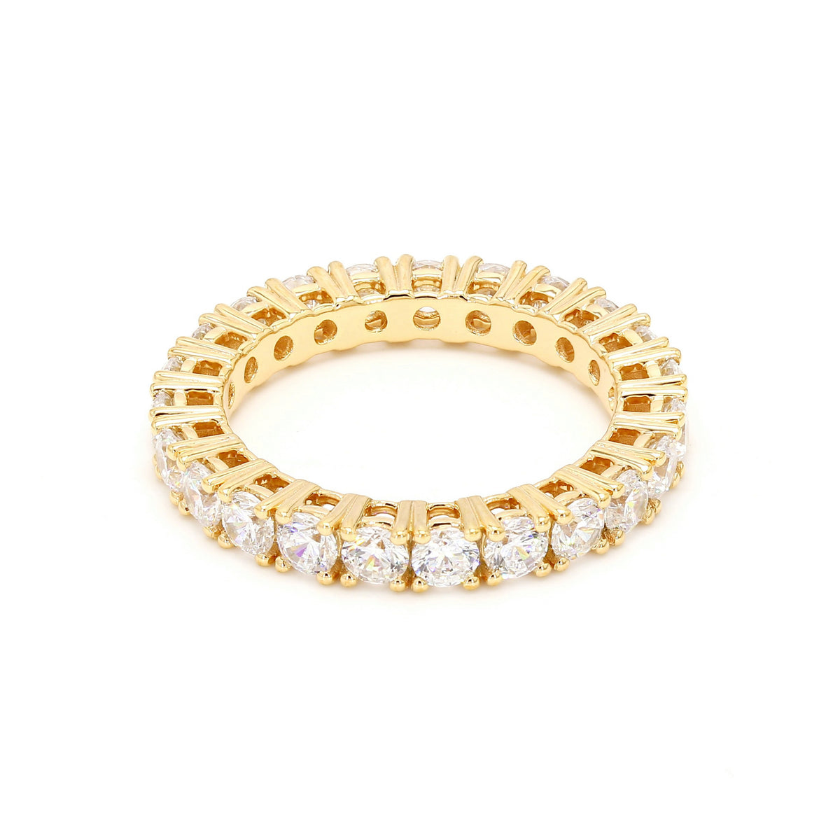 2.42 ct. tw. Round Cut Lab Grown Diamond Eternity Band R54325-2.33CTB