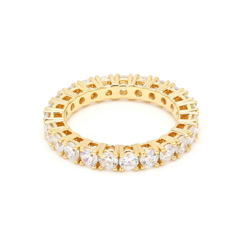 3.82 ct. tw. Round Cut Lab Grown Diamond Eternity Band R54325C