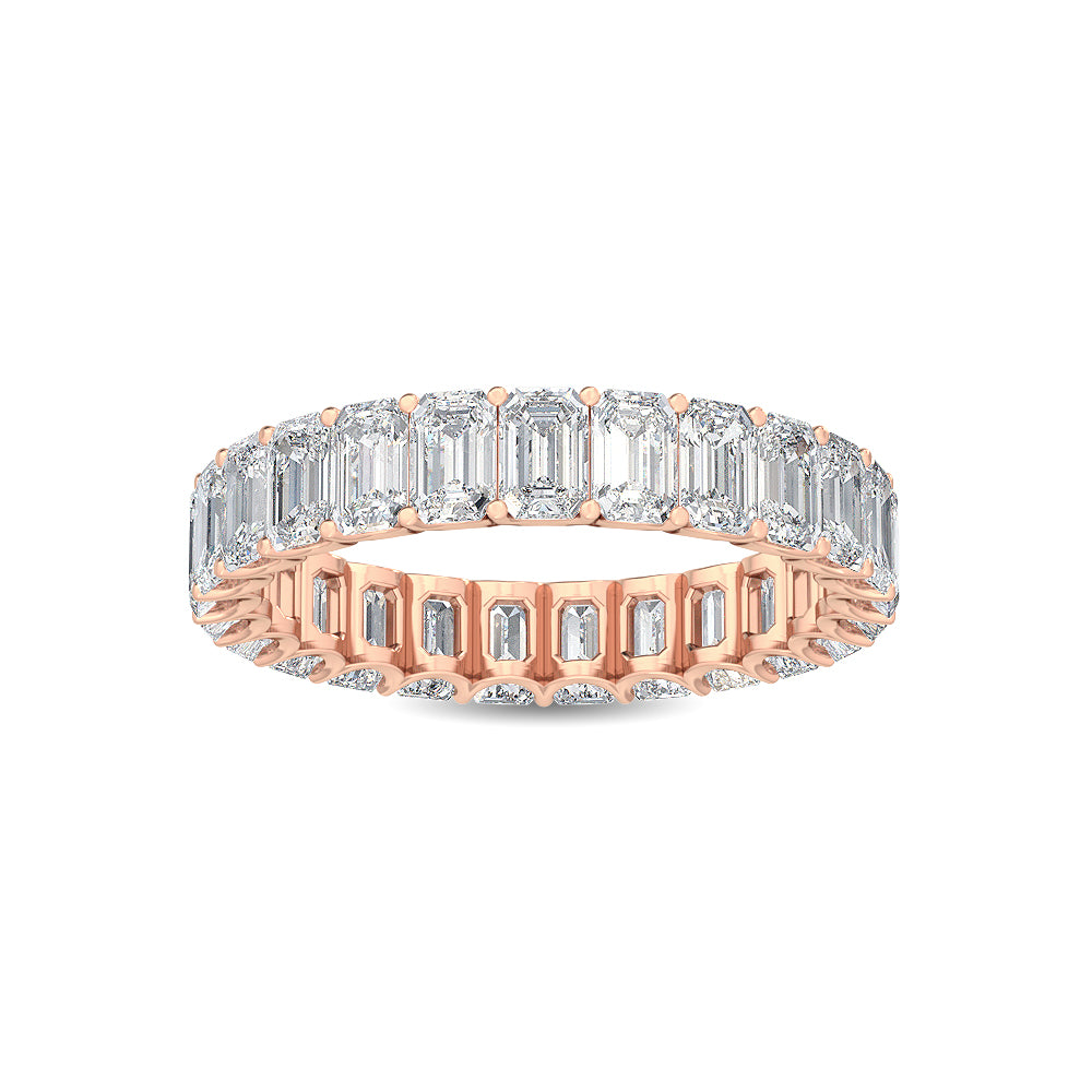 3.87 ct. tw. Emerald Cut Lab Grown Diamond Eternity Band R56076A