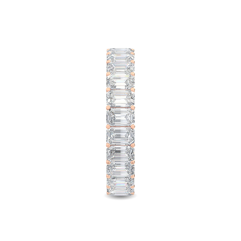 3.87 ct. tw. Emerald Cut Lab Grown Diamond Eternity Band R56076A