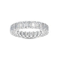 3.87 ct. tw. Emerald Cut Lab Grown Diamond Eternity Band R56076A