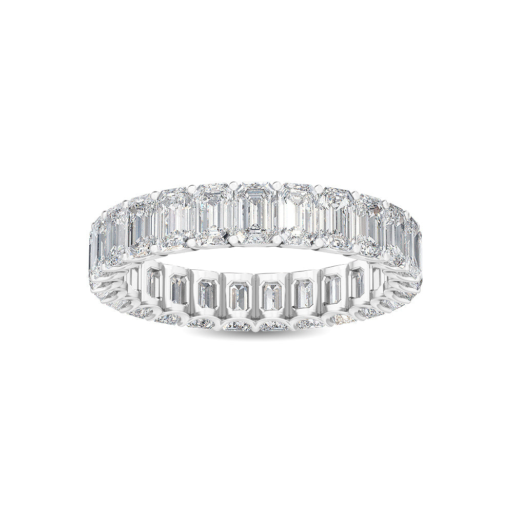 3.87 ct. tw. Emerald Cut Lab Grown Diamond Eternity Band R56076A