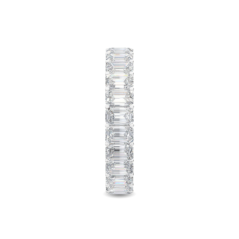 3.87 ct. tw. Emerald Cut Lab Grown Diamond Eternity Band R56076A