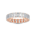 5 ct. tw. Emerald Cut Lab Grown Diamond Eternity Band R56076C