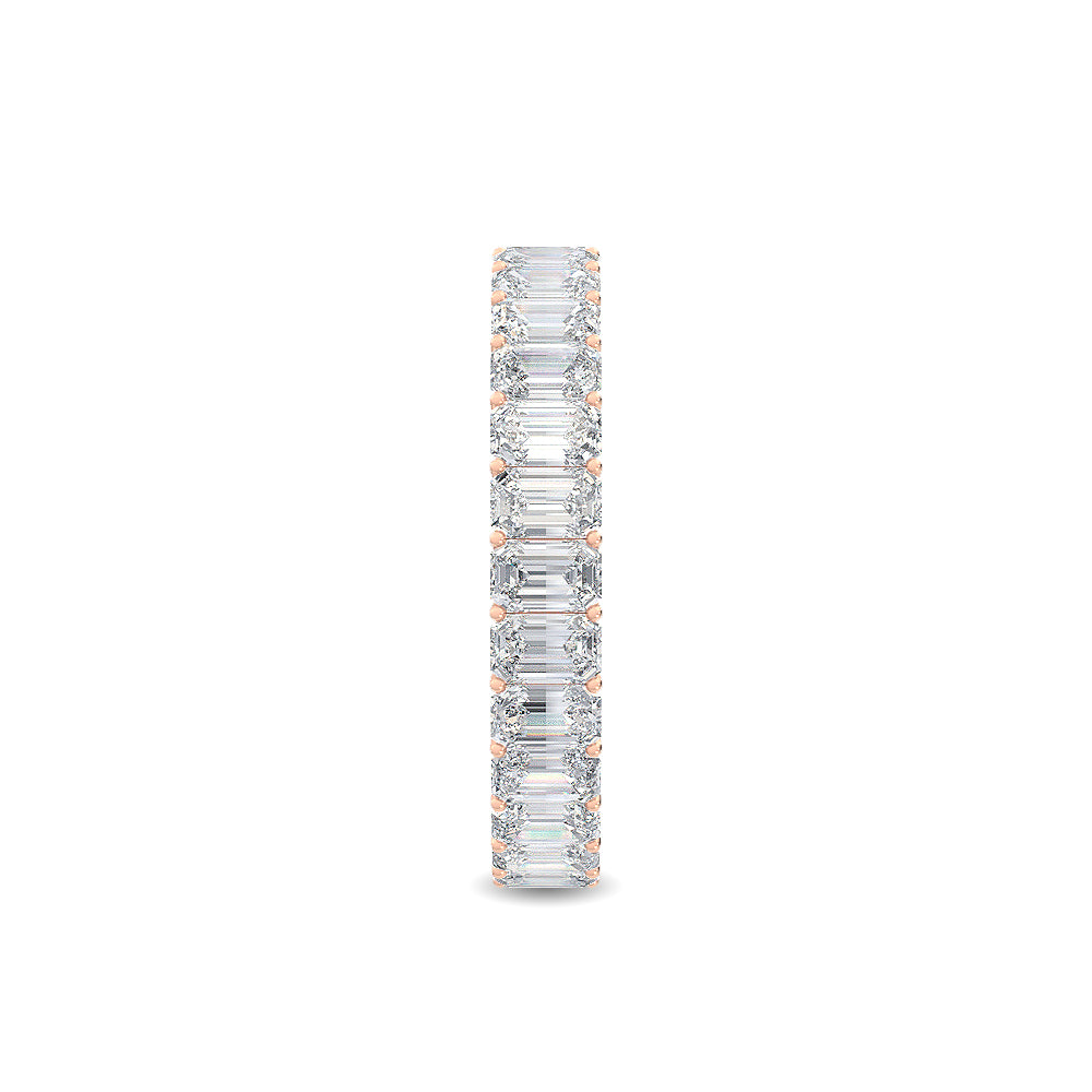 6.30 ct. tw. Emerald Cut Lab Grown Diamond Eternity Band R56076D