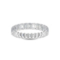 6.30 ct. tw. Emerald Cut Lab Grown Diamond Eternity Band R56076D