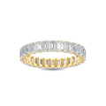 4.31 ct. tw. Emerald Cut Lab Grown Diamond Eternity Band R56076EM-4.33CTB
