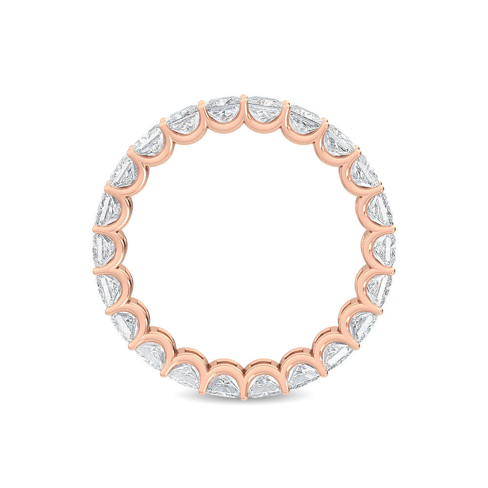 3.24 ct. tw. Princess Cut Lab Grown Diamond Eternity Band R56077A
