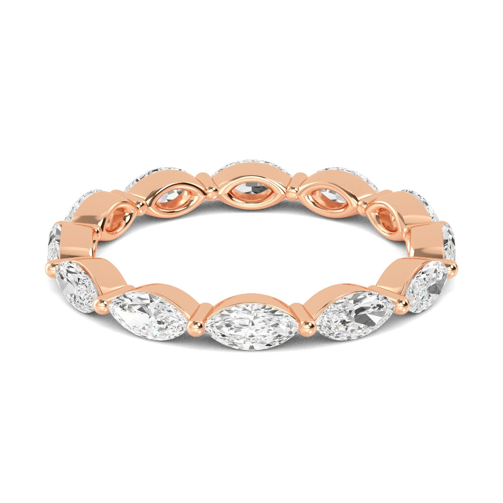 1.45 ct. tw. Marquise Cut Lab Grown Diamond Eternity Band R56682MQ-1.25CTB