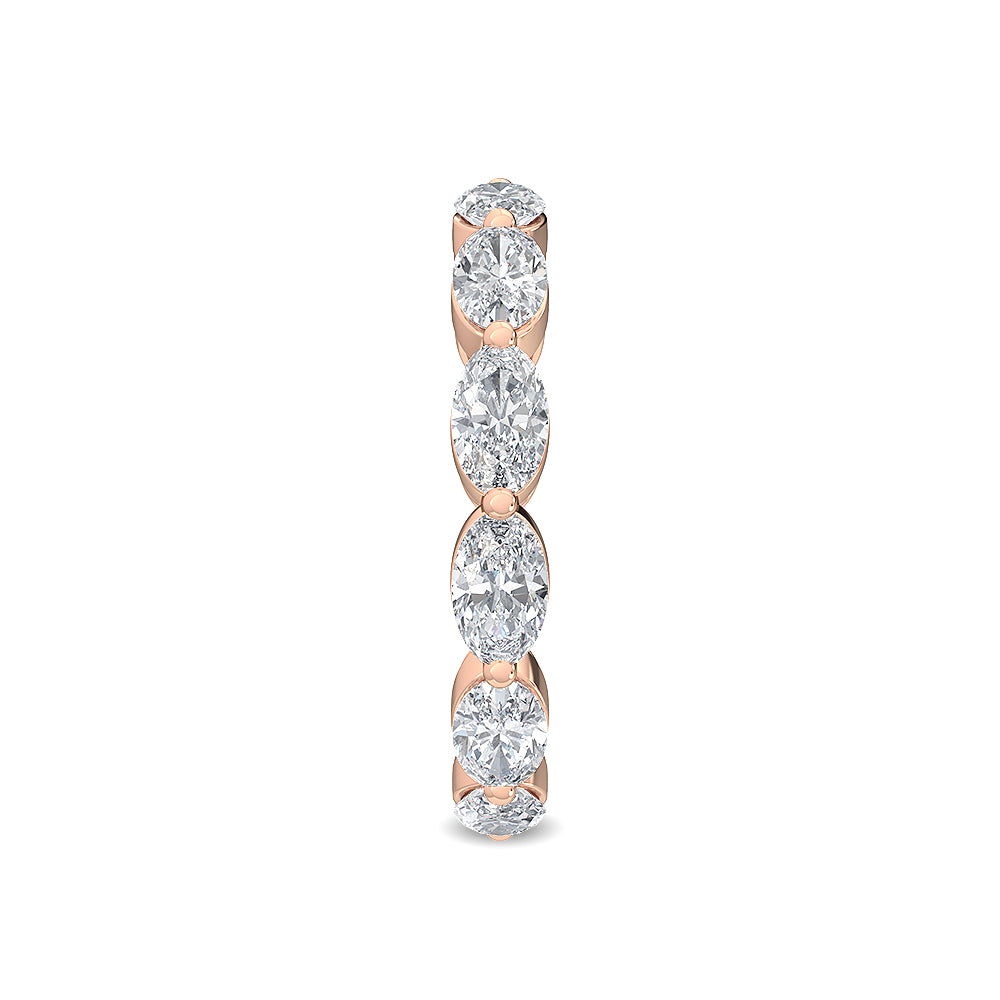 2.15 ct. tw. Oval Cut Lab Grown Diamond Eternity Band R56683OV-2B