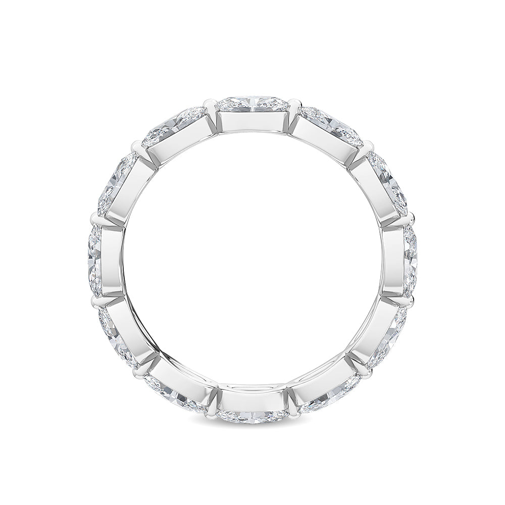 2.15 ct. tw. Oval Cut Lab Grown Diamond Eternity Band R56683OV-2B