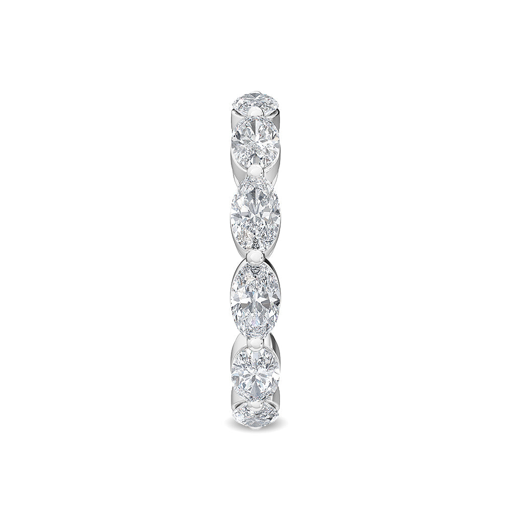 2.15 ct. tw. Oval Cut Lab Grown Diamond Eternity Band R56683OV-2B